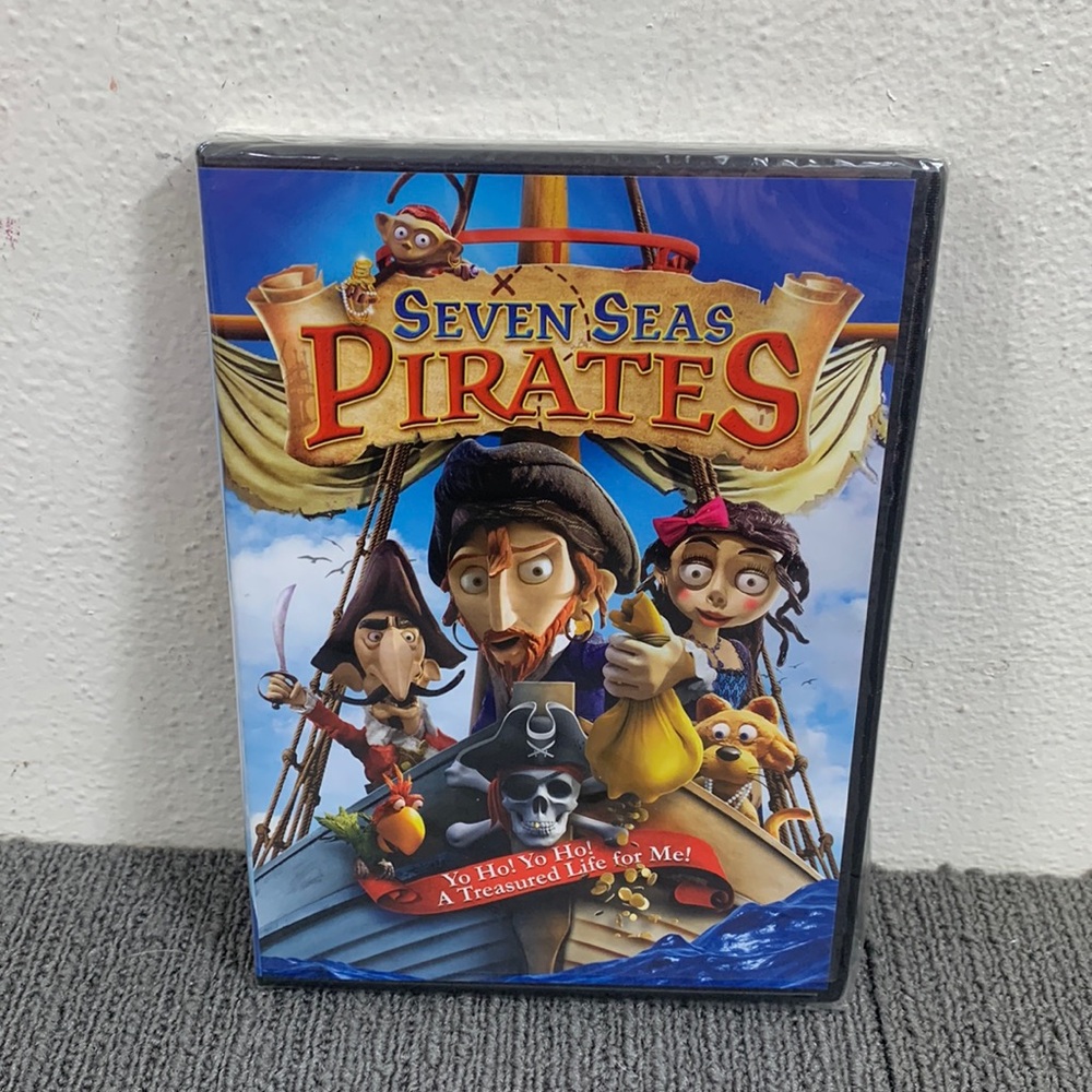 Seven Seas Pirates (DVD, 2015) Widescreen Children Animation New Sealed